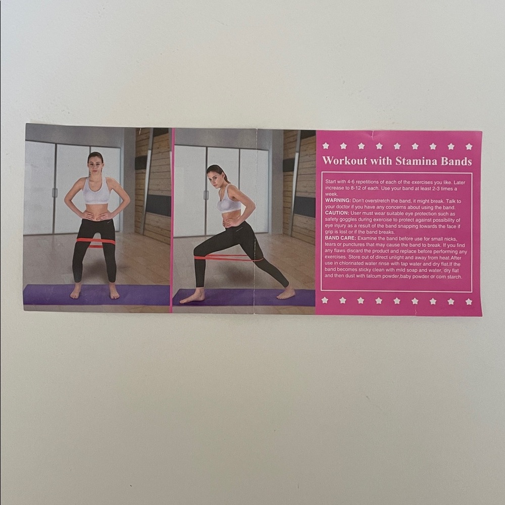 EXERCISE RESISTANCE / STAMINA BANDS SET - Picture 6 of 10